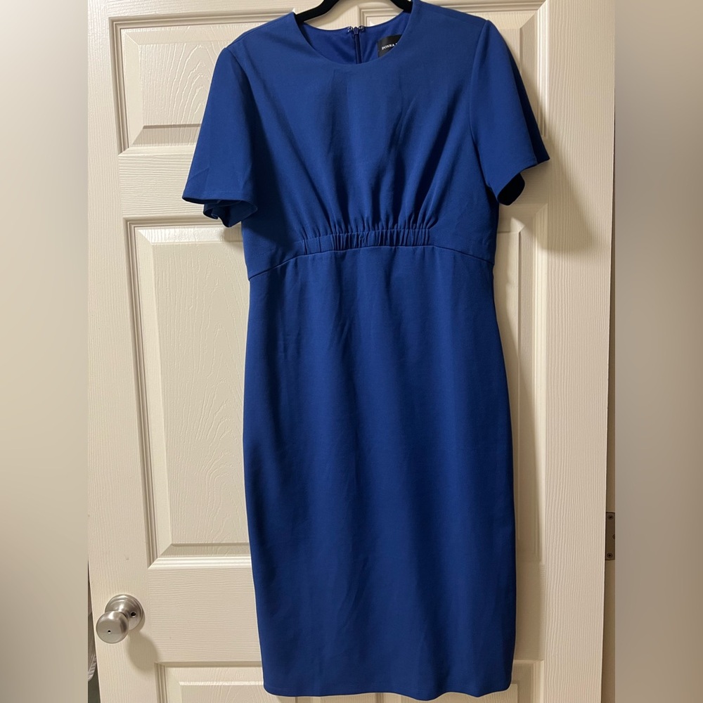 Donna Morgan Royal Blue dress - Helly R Severance - Size 12 - Picture 2 of 7